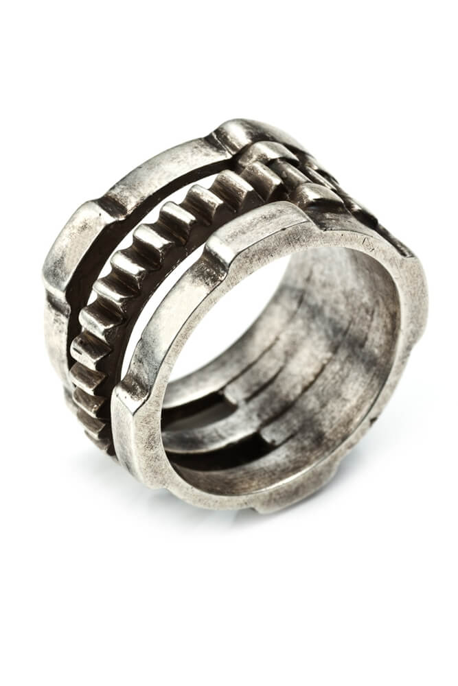 Trista Ring(ox silver)